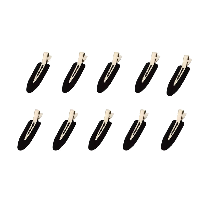 10Pcs/Set No Crease Basic Hair Clips for Women Girls Hair Styling Makeup No Bend Hairpins Barrettes Fashion Hair Accessories