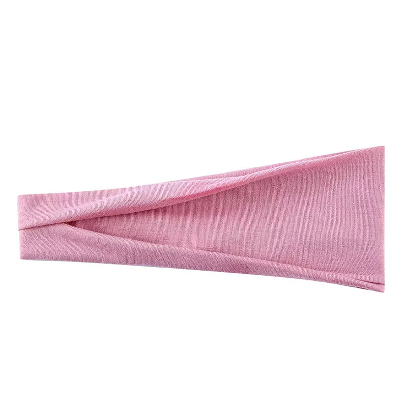 Women Headband Turban Solid Color Elastic Hair Bands Yoga Hairband Fashion Makeup Hair Hoop Vintag Headwrap Hair Accessories