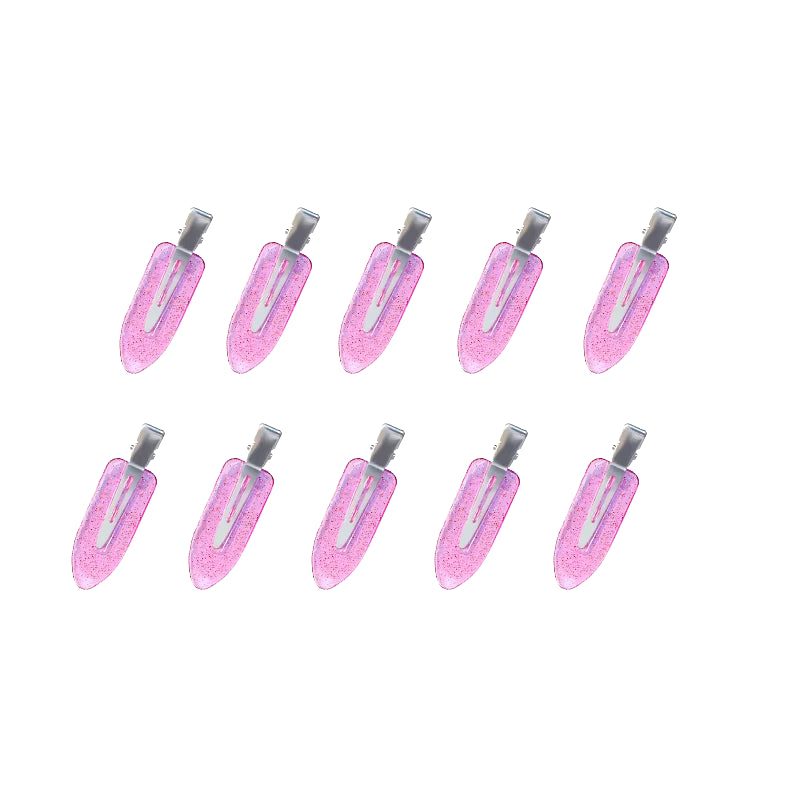 10Pcs/Set No Crease Basic Hair Clips for Women Girls Hair Styling Makeup No Bend Hairpins Barrettes Fashion Hair Accessories