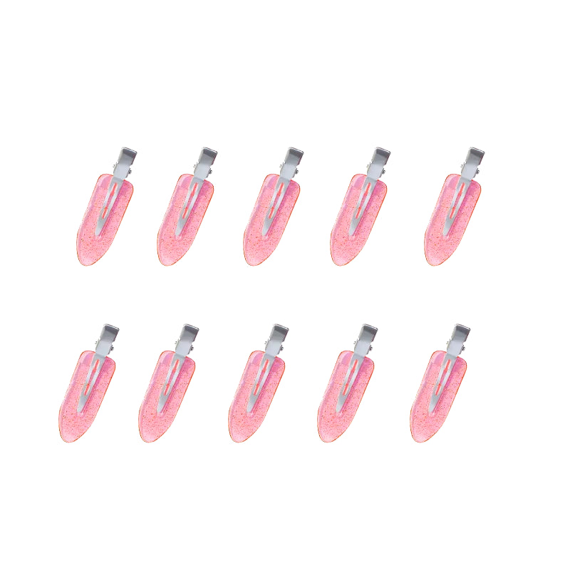 10Pcs/Set No Crease Basic Hair Clips for Women Girls Hair Styling Makeup No Bend Hairpins Barrettes Fashion Hair Accessories