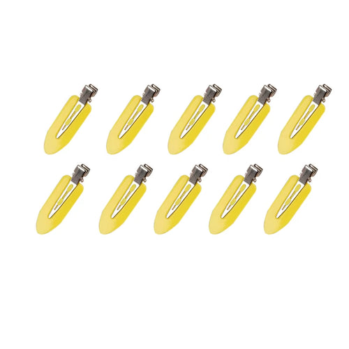 10Pcs/Set No Crease Basic Hair Clips for Women Girls Hair Styling Makeup No Bend Hairpins Barrettes Fashion Hair Accessories