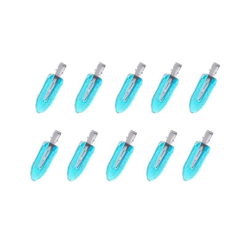10Pcs/Set No Crease Basic Hair Clips for Women Girls Hair Styling Makeup No Bend Hairpins Barrettes Fashion Hair Accessories