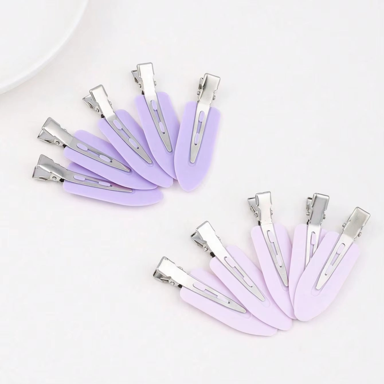 10Pcs/Set No Bend Seamless Hair Clips Side Bangs Barrette Makeup Washing Face Accessories Women Girls Styling Hairpins