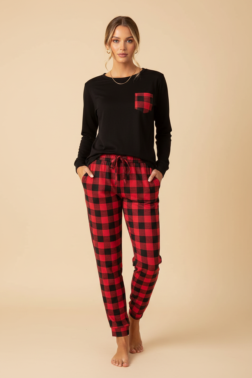 Printed Lounge Set - Model 3 Full Length