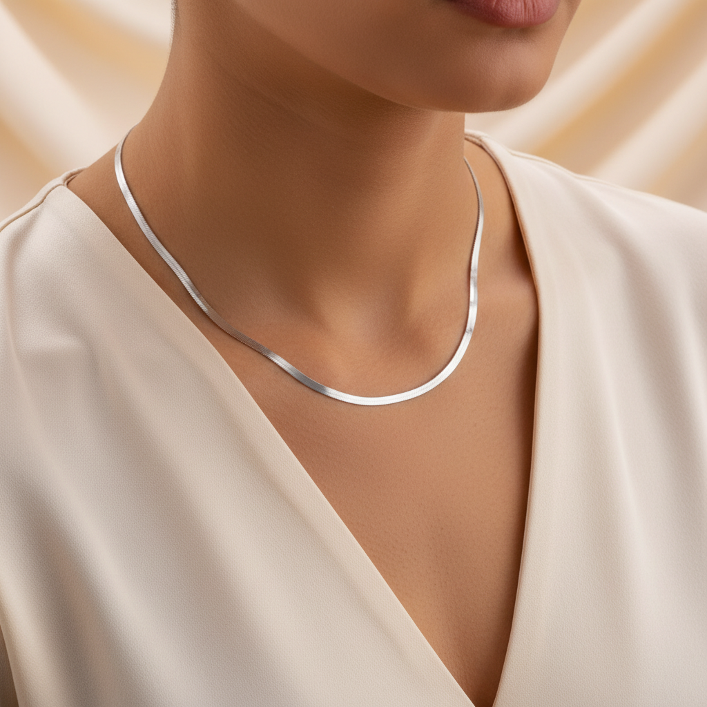Serpente — Neckline Close-Up