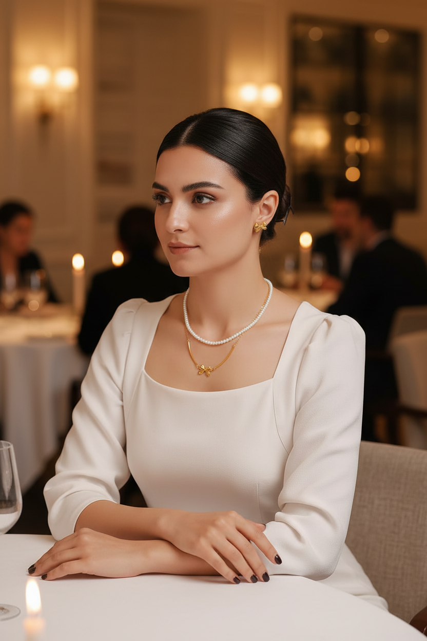 Ruban Perle Set — Upscale Restaurant