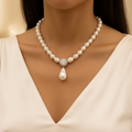 Perle Baroque — Neckline Close-Up