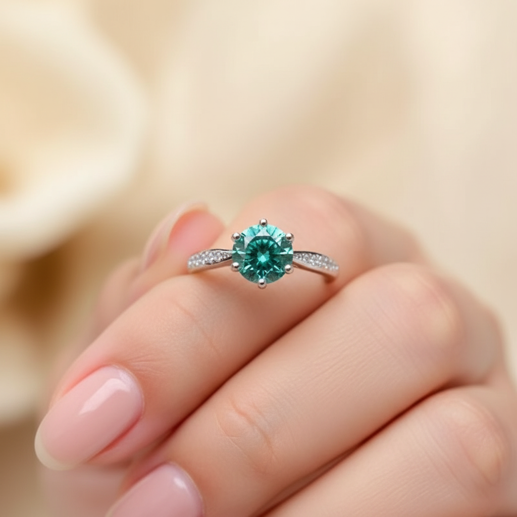Émeraude Étoile — Hand Close-Up