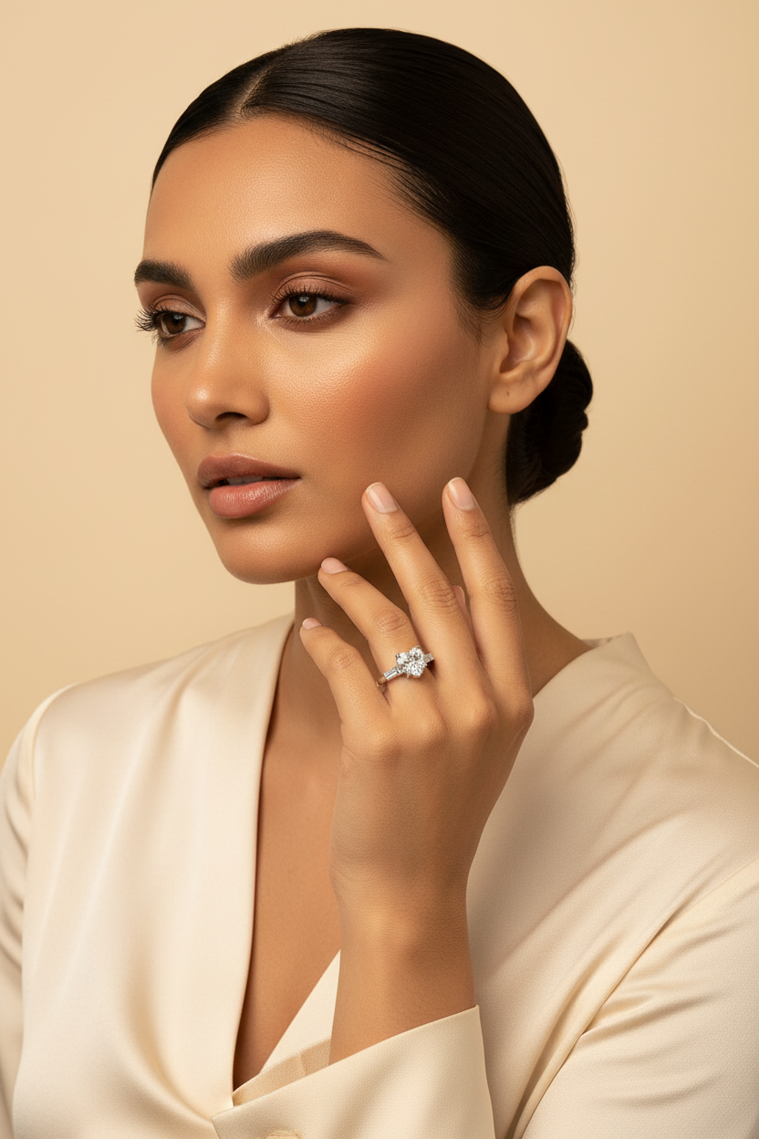Cœur Brillant — Studio Editorial Model 1