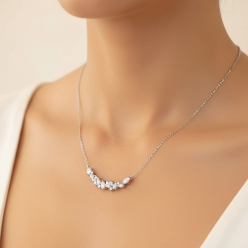 Arc Céleste — Neckline Close-Up