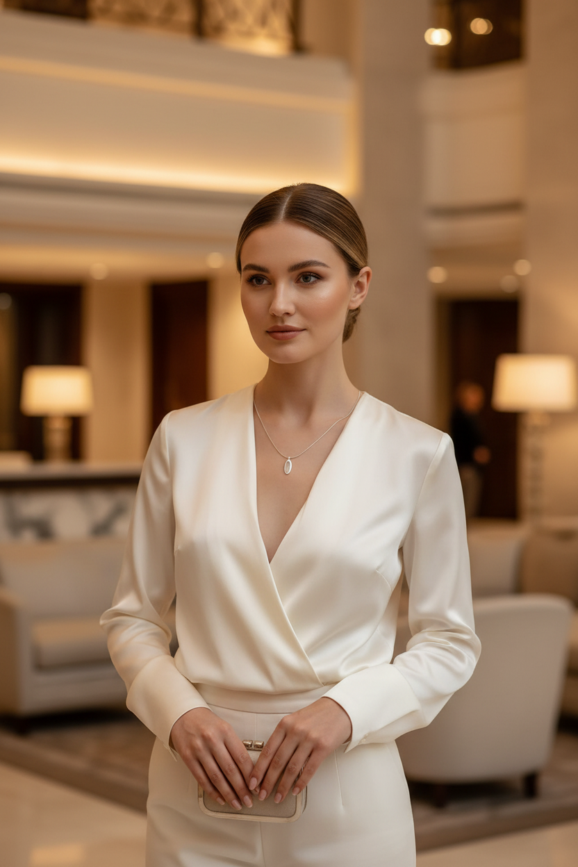 Ovale — Hotel Lobby Lifestyle White Moonstone