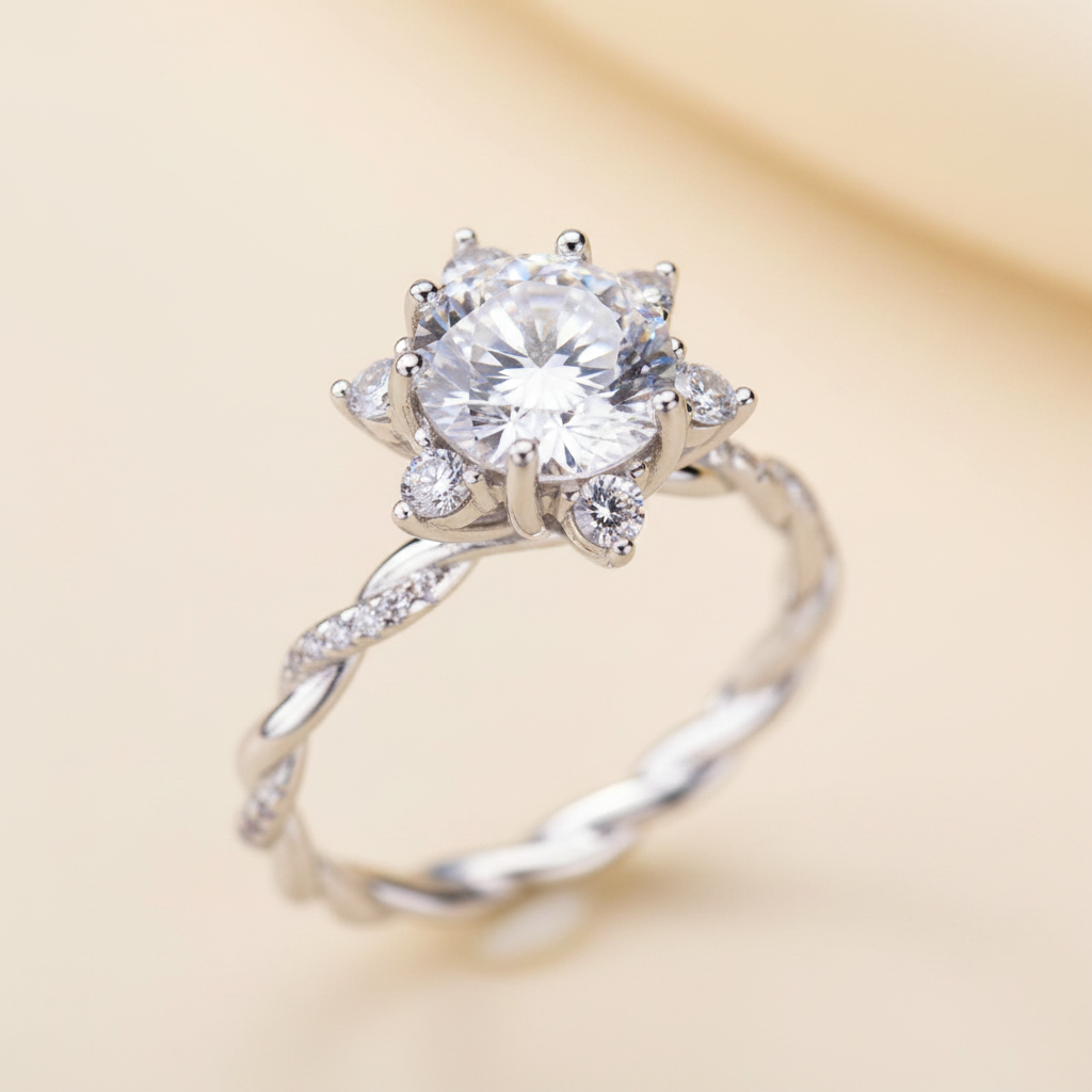 Torsade Ring — Macro Detail